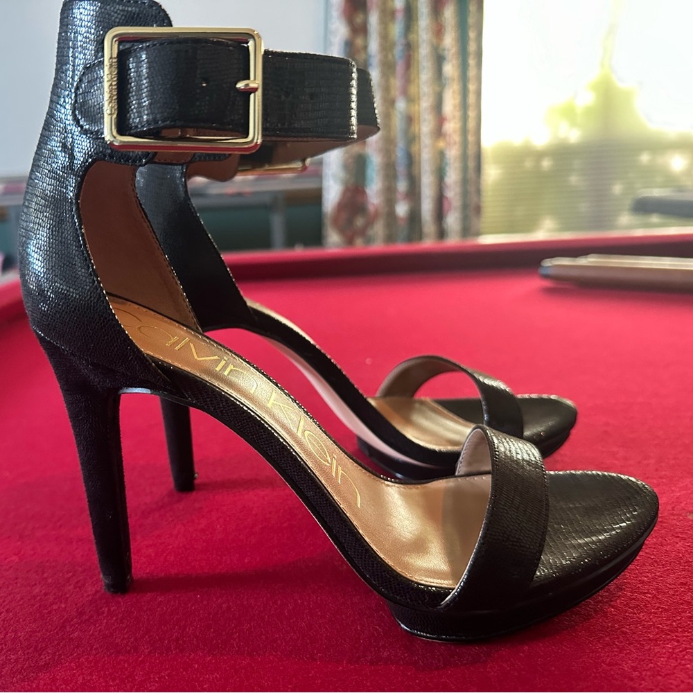 Calvin Klein Sexy Black Heels